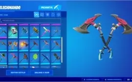 CONTA FORTNITE COM CAVALHEIRO NEGRO E MUITO MAIS!!!