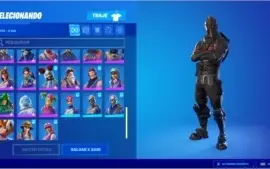 CONTA FORTNITE COM CAVALHEIRO NEGRO E MUITO MAIS!!!
