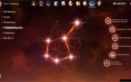 Conta AR 54, Eula, Shogun, Itto, Zhong, Diluc e Keqing