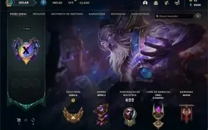 CONTA DE LOL 220 SKINS - LVL 420+ TODOS OS CAMPEÕES