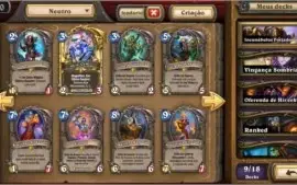 CONTA HEARTSTONE 29 LENDÁRIAS Herois adicionais LUNARA,MAIEV