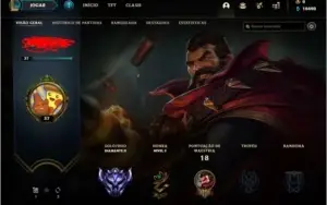 CONTA DIAMANTE 2 COM 67% DE WINRATE E LEVEL BAIXO