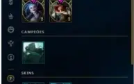 Conta League of Legends Ouro I