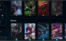 conta lol 201 skins