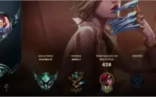 conta lol 201 skins