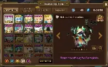 Conta com ld 5 estrela e com muitas variedades de personagem