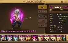 Conta com ld 5 estrela e com muitas variedades de personagem