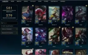 Conta League of Legends, Todos os champs, 307 skins Ex d4