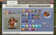 Clash of clans cv10 quase Full com 3 mil gemas