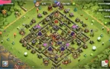 Clash of clans cv10 quase Full com 3 mil gemas