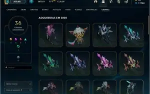 CONTA LEAGUE OF LEGENDS DE 2013 PARA VENDER RÁPIDO