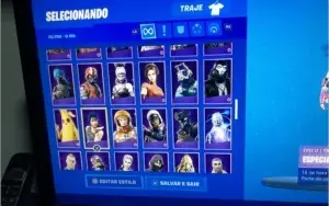 CONTA FORTNITE SEASON 2 180 skins