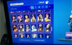 CONTA FORTNITE SEASON 2 180 skins