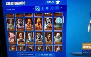 CONTA FORTNITE SEASON 2 180 skins