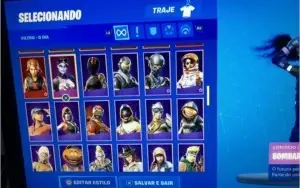 CONTA FORTNITE SEASON 2 180 skins