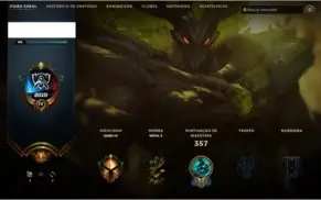 Conta de League of Legens Ouro IV (Leia a descrição)