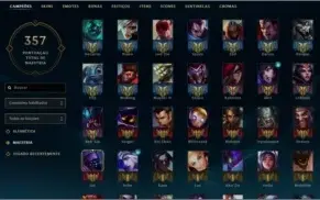Conta de League of Legens Ouro IV (Leia a descrição)