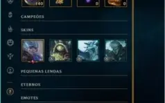 CONTA LVL 31 PRATA 4 COM NUNU ROBÓTICO