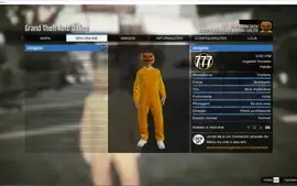 Conta GTA5 ONLINE UPADA 2 bilhões de dinheiro nível 777 Epic