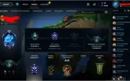 Conta lol lvl 92 todos campeoes platina/diamante (flex)