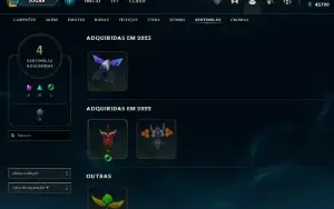 Conta Platina 4 | 63% Win - Lol (League Of Legends) Elomoon