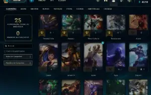 Conta Platina 4 | 63% Win - Lol (League Of Legends) Elomoon