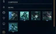 SMURF UNRANKED COM ZED PSY OPS E MASTER YI GALANTE 57K EA