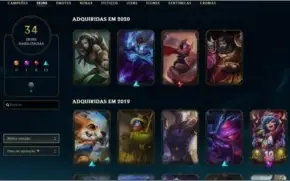CONTA LEAGUE OF LEGENDS PLAT 4