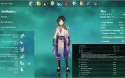 Genshin impact AR56/Diluc,Xiao,Zhongli,Eula,Mona/ArmasT5