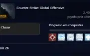 CONTA CS:GO|AGUIA 2|LEVEL 12 GC|VARIAS MEDALHAS|2400HRS
