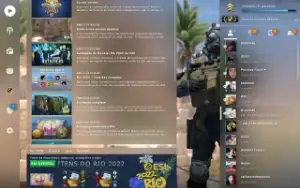 CONTA CS:GO|AGUIA 2|LEVEL 12 GC|VARIAS MEDALHAS|2400HRS