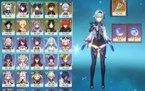 Eula+Bis+Wanderer+Shogun+Venti+Zhongli+Ganyu+ Outros 5*