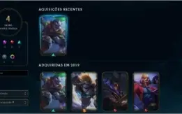 Conta League of Legends Unranked nivel 38, 4 skins, 27 champ