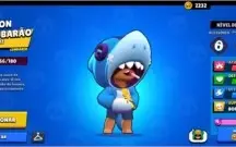 conta básica brawl stars 4000 troféus shelly estelar