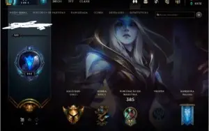 CONTA LOL • OURO I • NIVEL 162 • 70 SKINS • 111 CHAMPIONS •