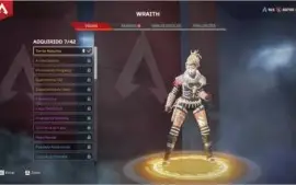conta apex legends com muitas lendarias
