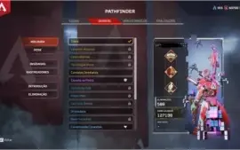 conta apex legends com muitas lendarias