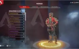 conta apex legends com muitas lendarias