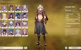Itto/ Keqing/ Harpa Celestial NVL 10