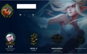 Conta League of Legends Level 45