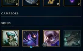 Conta League of Legends Level 45