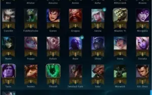 Conta League of Legends Level 45