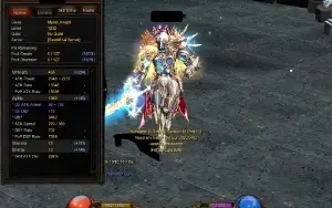 Conta do RealMU Personagem Illusion Knight Lv 1232 ALL Manti