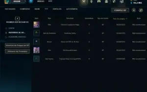 Conta Unranked com TODOS os champs e 594 Skins + 7 Miticas