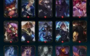 Conta Lol, 290 skins, Todas Ultimate, 7 Skins prestigio