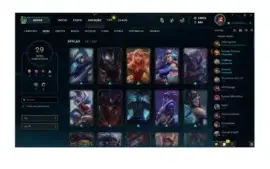 CONTA NO LOL COM 10K DE RP/ VÁRIOS CHAMPS E JÁ COM SKINS