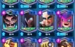 Conta clash Royale nível 11, com 17 lendarias