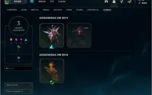 Conta gold 2 com 97 skins