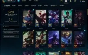 Conta gold 2 com 97 skins