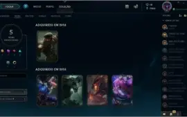 Conta LOL GOLD 5
